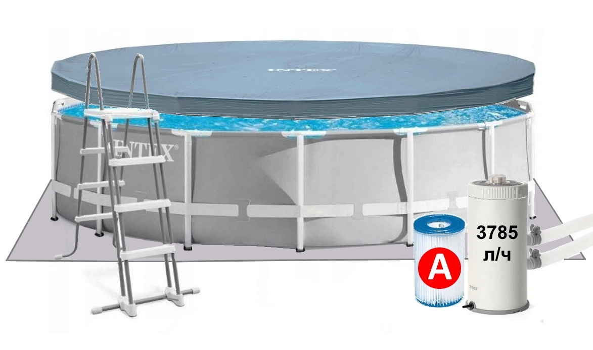 Каркасний басейн 457 x 122 см Prism Frame Pool