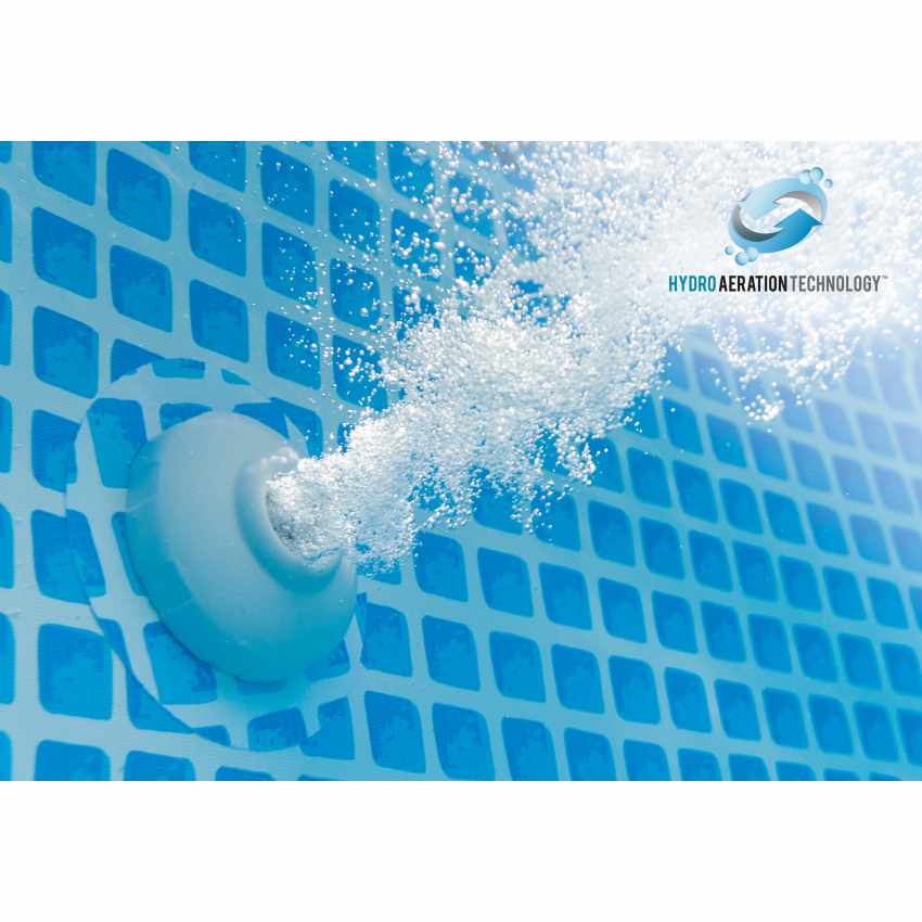 Каркасний басейн 400 x 200 x 100 см Prism Rectangular Frame Pool