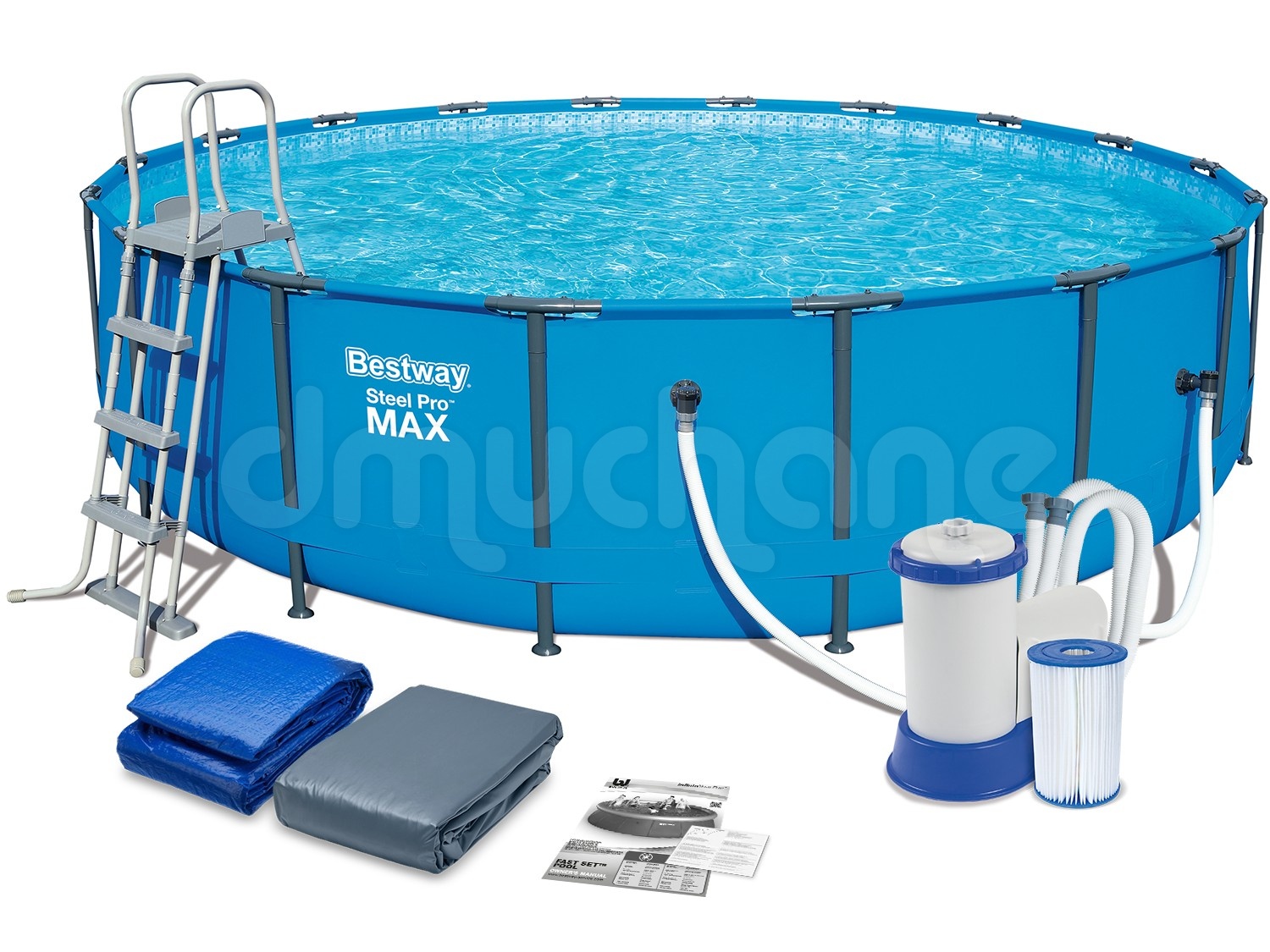 Каркасний басейн 549 x 122 см Steel Pro Frame Pool